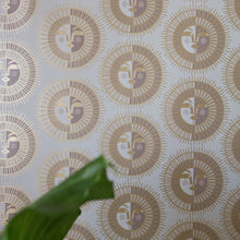 Load image into Gallery viewer, Ayo Wallpaper in Gold by Justina Blakeney®
