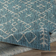 Load image into Gallery viewer, Aqua Outdoor Rug
