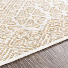 Load image into Gallery viewer, Beige Patterned Outdoor Rug
